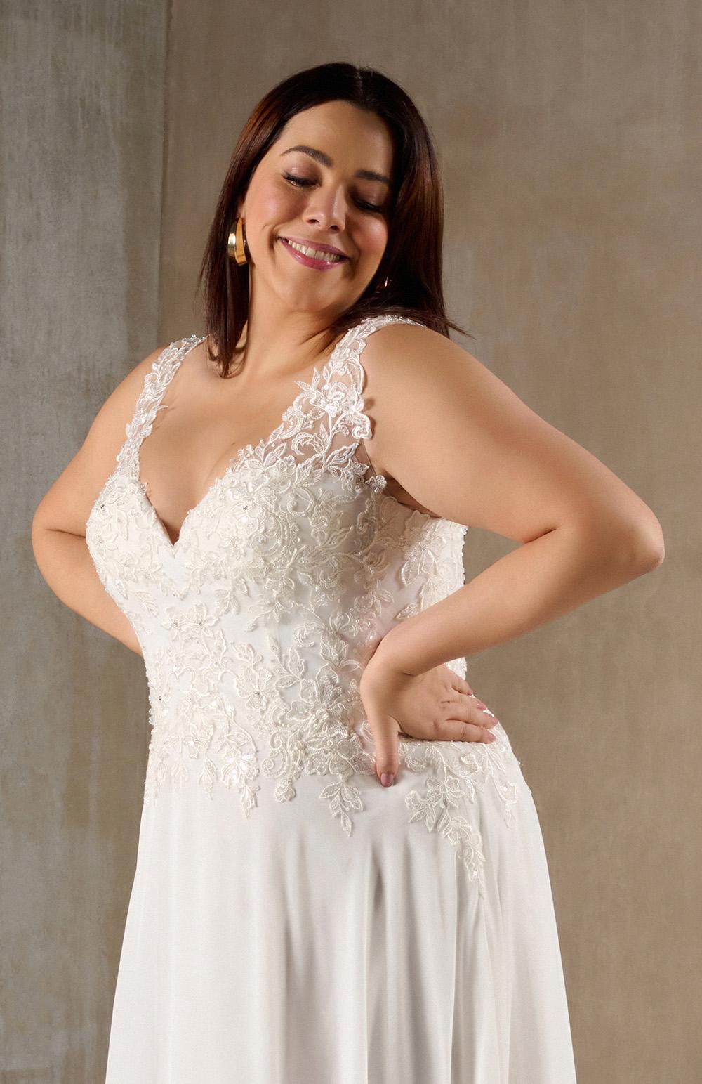 Robe de mariée ORIELLA CURVES 2025