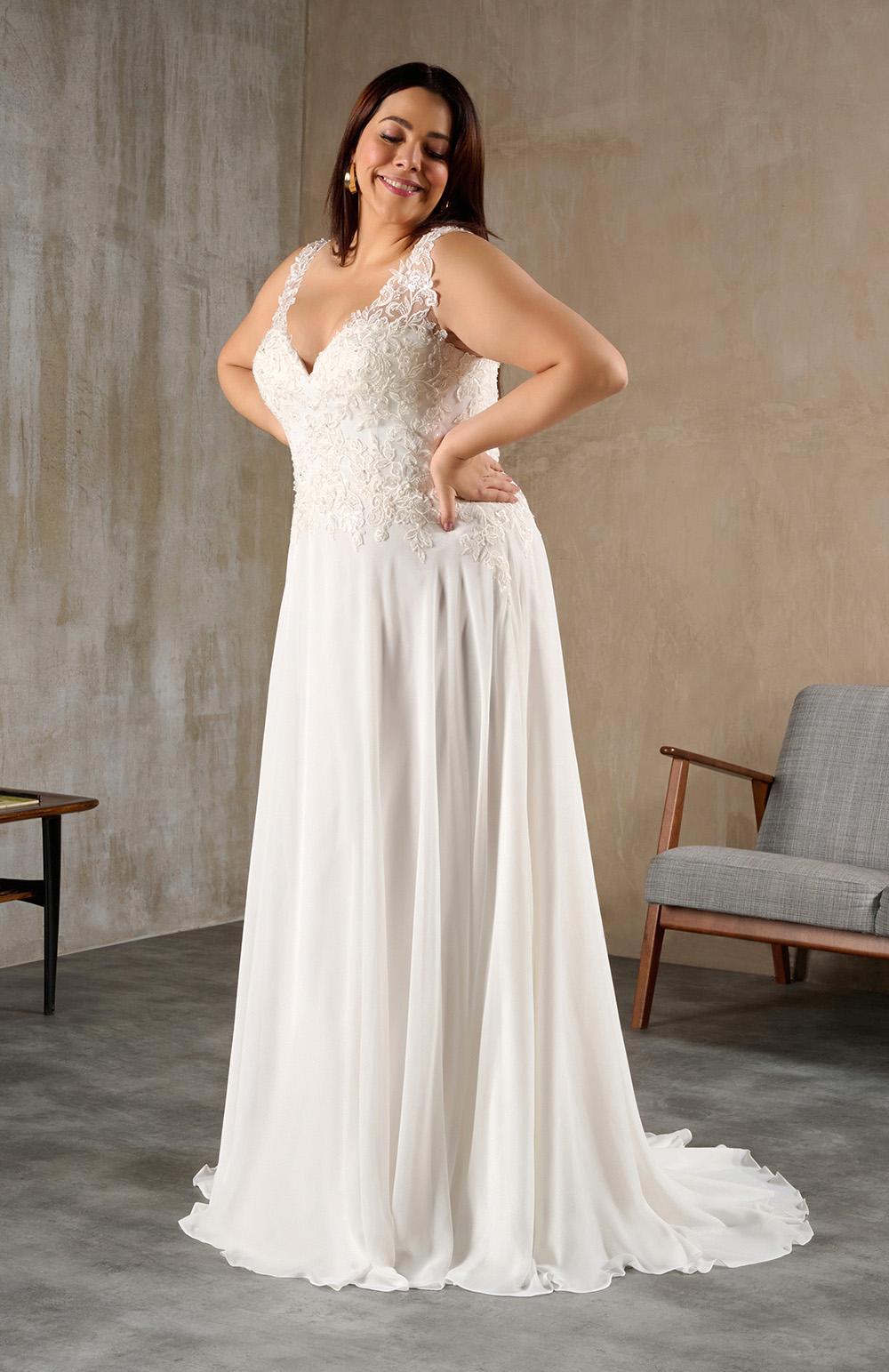 Robe de mariée ORIELLA CURVES 2025 – Image 2