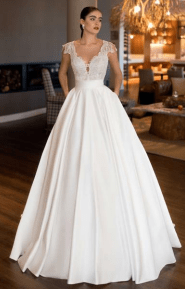Robe de Mariée A Belle Noiva 345 collection 2026